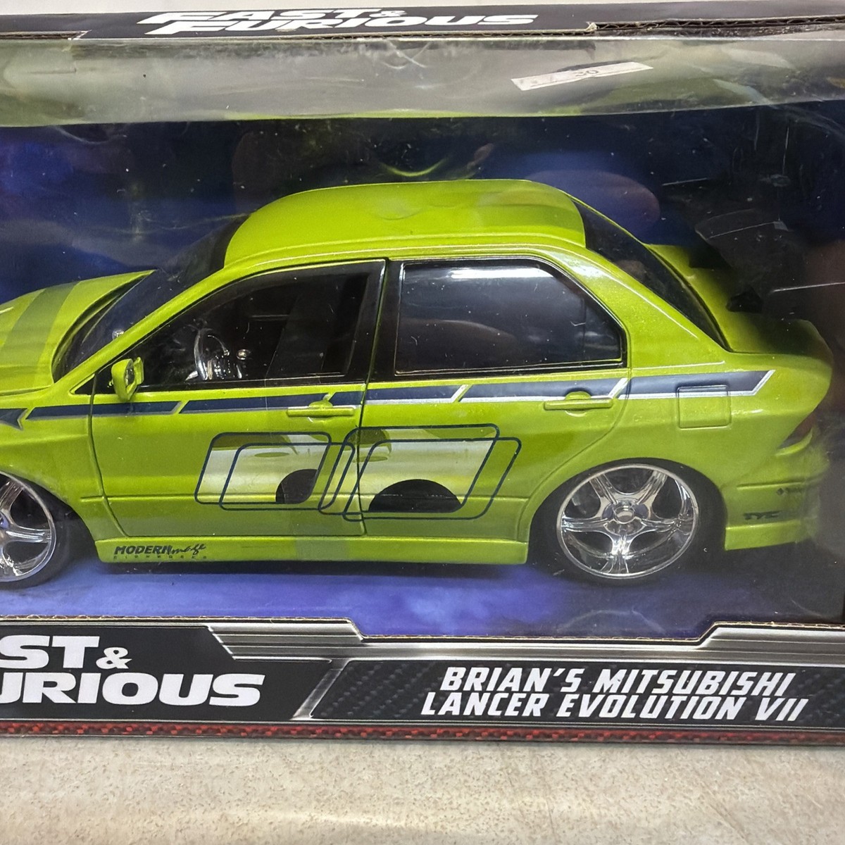 Jada Toys Fast and Furious Brian's Mitsubishi Lancer Evolution VII
