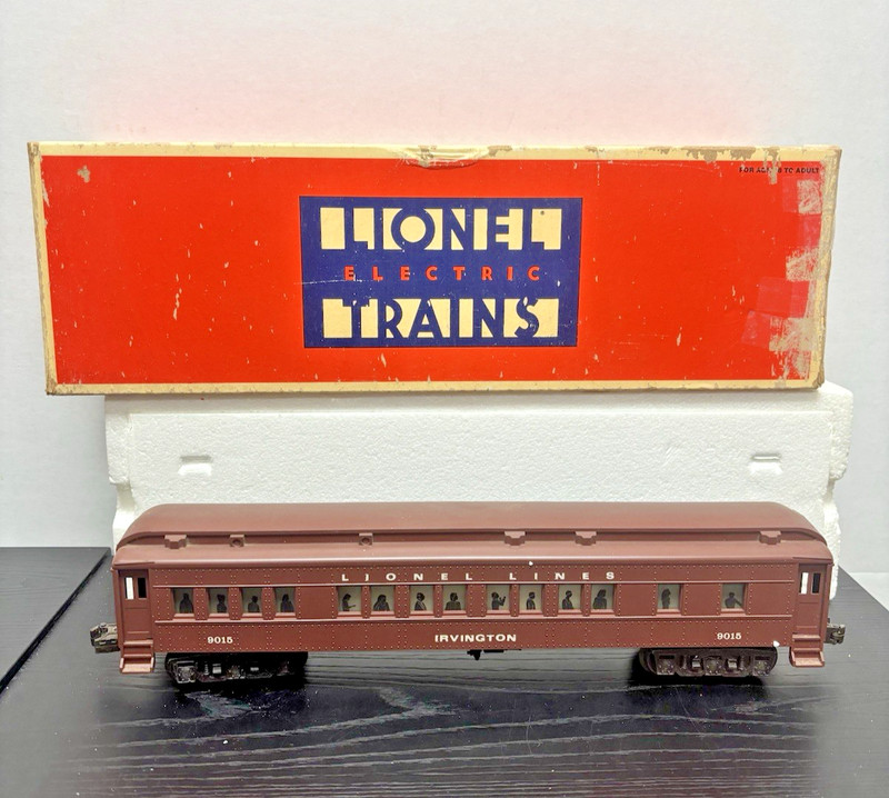 Lionel 6-19015 Lionel Lines Irvington Passenger Car #9015 O Gauge w Box