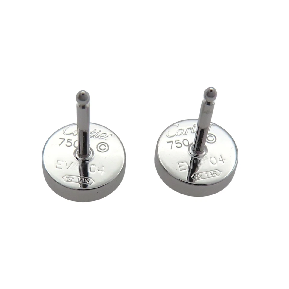 Серьги-гвоздики Cartier Love белое золото 18 карат B8301256 - Изображение 2 из 3