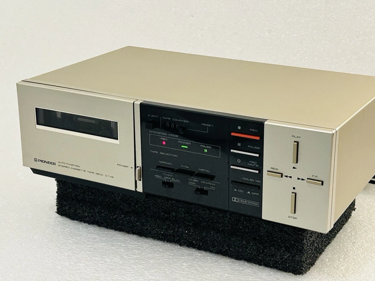 Las mejores ofertas en Pioneer reproductor de cassette en Vintage