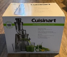 Cuisinart CSJ-300 Juice Fusion EasyClean Masticating Slow Juicer Quiet Operation