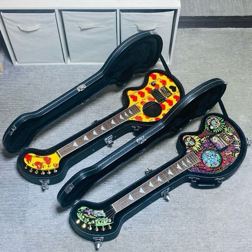 Fernandes Zo-3 Yellow Heart-Zo Paint-Zo X Japan Hide Model Fernandez Zo-San Safe