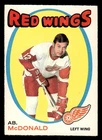 1971 O-PEE-CHEE BILL SUTHERLAND 141 VG-EX HOCKEY DETROIT RED WINGS