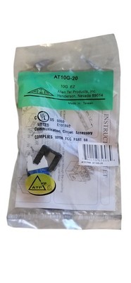 Allen Tel  at 10g-20 Cat 6a 10Gb Jack Module, Blue
