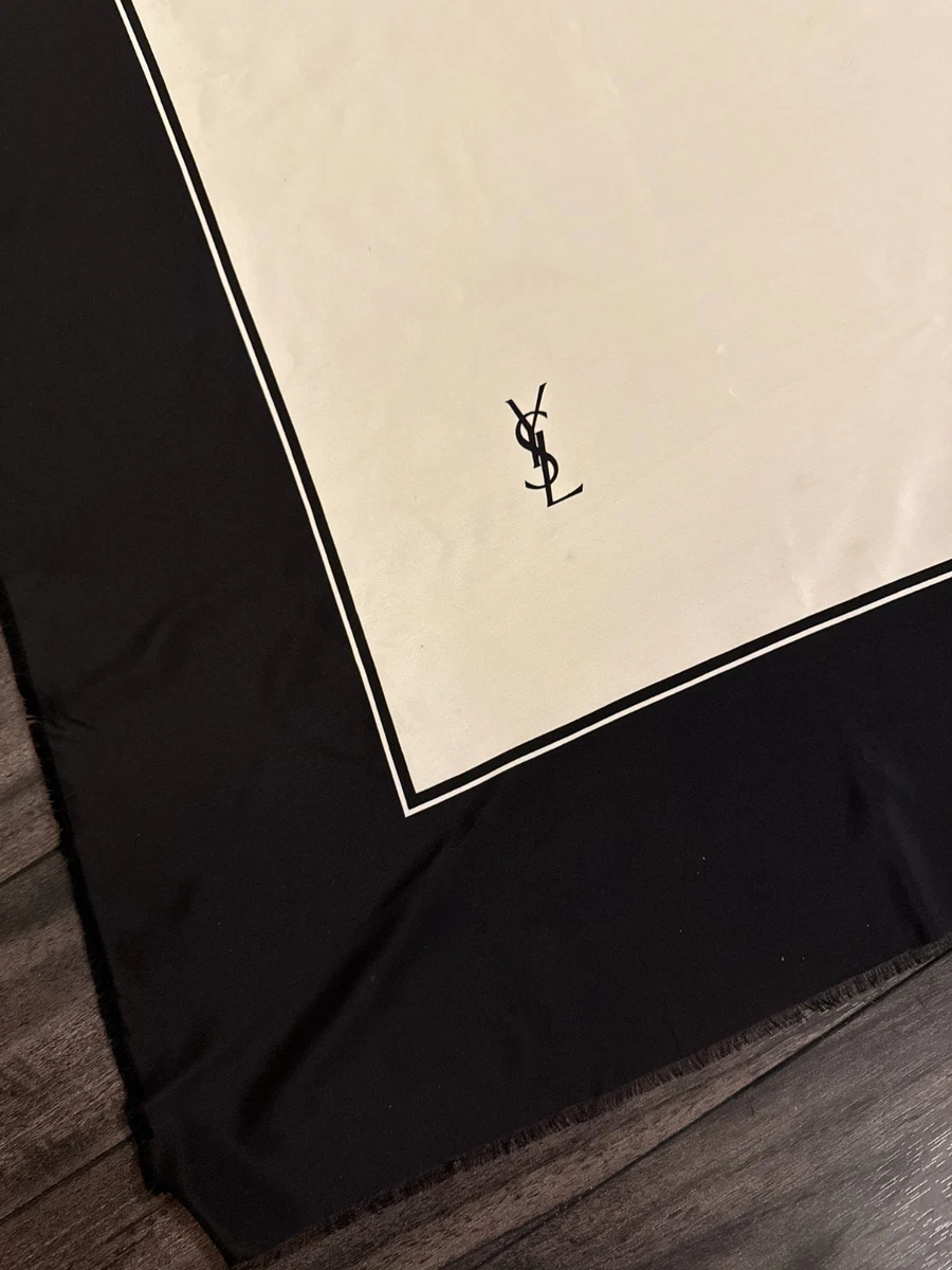 Yves Saint Laurent Saint Laurent Original 100% Silk Vintage
