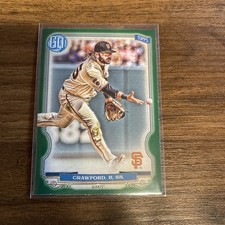 2020 Topps Gypsy Queen #49 Brandon Crawford Green