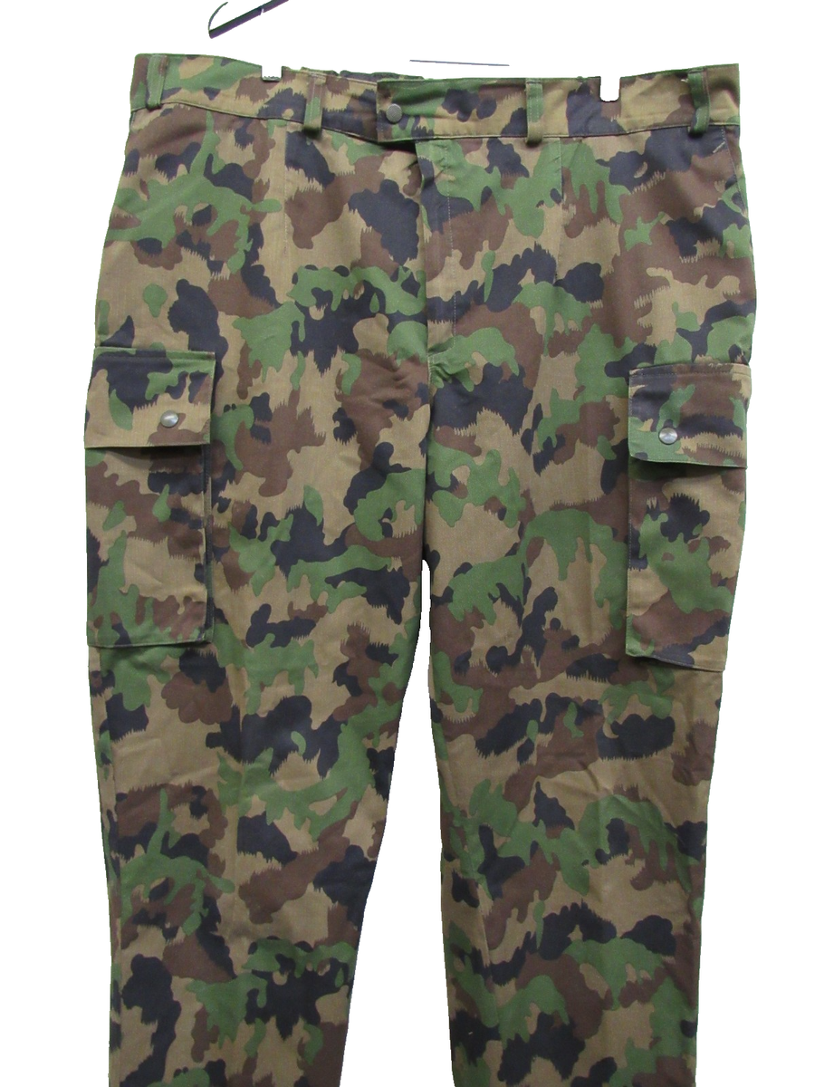 Swiss TAZ 90 Woodland Camo Combat Pants Field Trousers M92 Fits 43