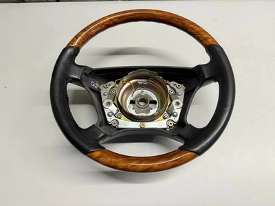Lenkrad Lederlenkrad mit Wurzelholz Mercedes BENZ CLK 320 1999 W208