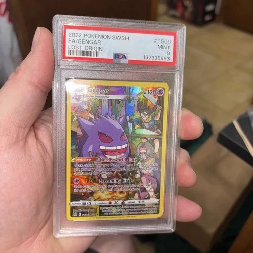 Gengar TG06/TG30 Swsh11: Lost Origin Trainer Gallery Holo PSA 9 🔥