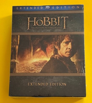 The Hobbit Trilogy - Extended Edition Blu-ray Martin Freeman NEW