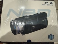 NBD 4K Video Camera 48MP 16X Camcorder WiFi 3X Battery Life For Vlogging YouTube