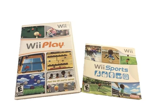 New ListingWii Sports and Wii Play Nintendo Bundle For Nintendo Wii