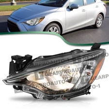 For Toyota Yaris iA 2016-2018 Yaris L/LE 2019-2020 Headlight Halogen Left Driver