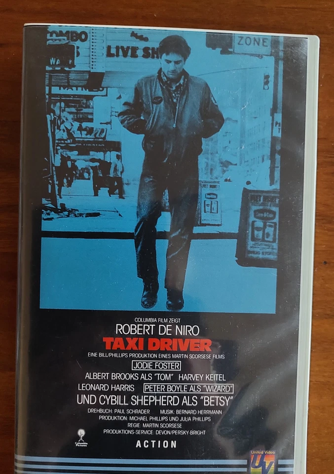Taxi Driver Film VHS