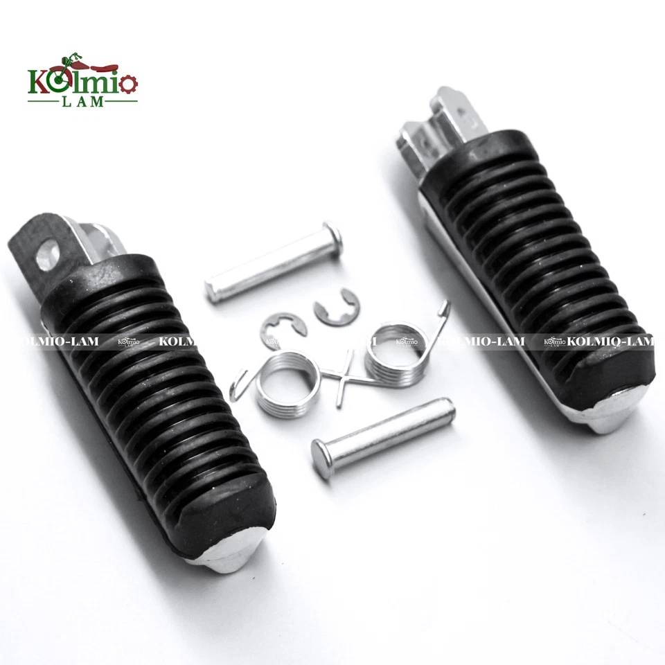 Reposapiés delantero estriberas aptas para Suzuki GSR400 600 750 GSF650 S GSF1250 S Bandit Foto 4 de 4