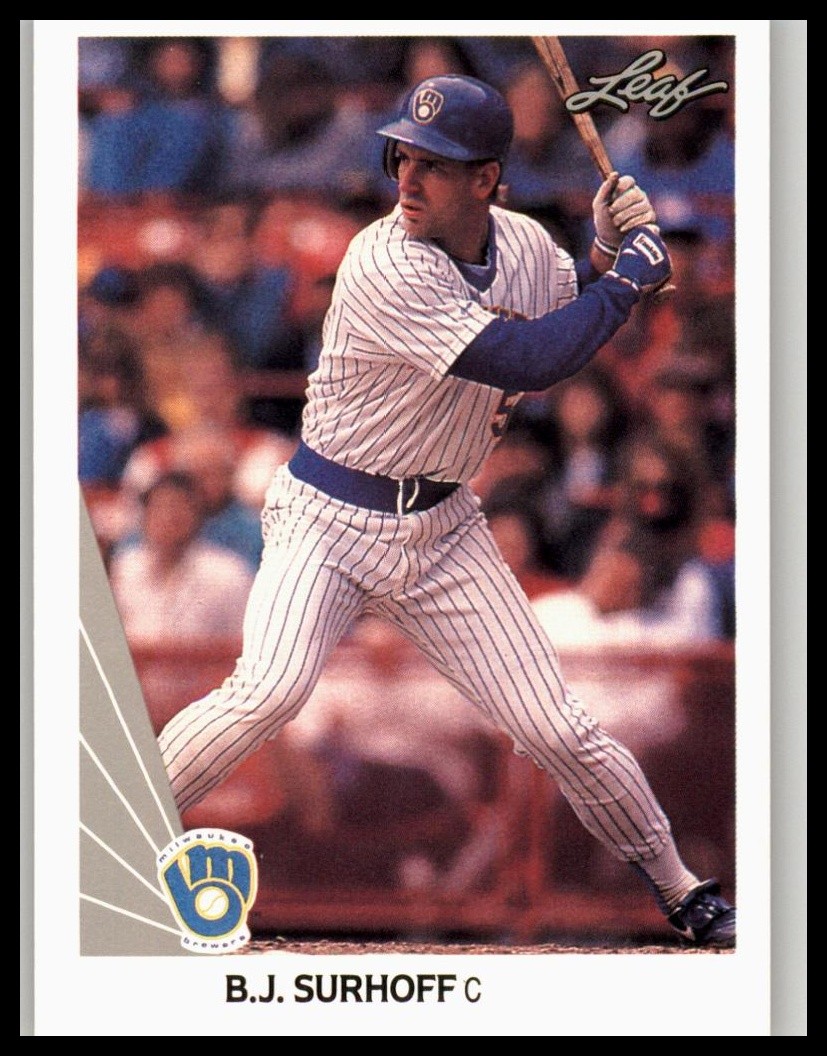 1990 Leaf #290 B.J. Surhoff