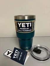 YETI RAMBLER 30 oz TUMBLER Agave Teal Retired Color ***NEW***