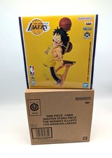Image of One Piece x NBA Master Stars Piece Monkey. D. Luffy Los Angeles Lakers Figurine