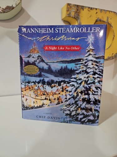 Mannheim Steamroller Christmas Book & CD Music Set Used Imperfect 