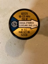 Wattmeter Element Slug 250W 50-125 MHz for Bird 43 Coaxial Dynamics 82025 250B 