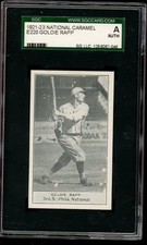 1921-23 National Caramel E220 Goldie Rapp SGC Authentic Sharp