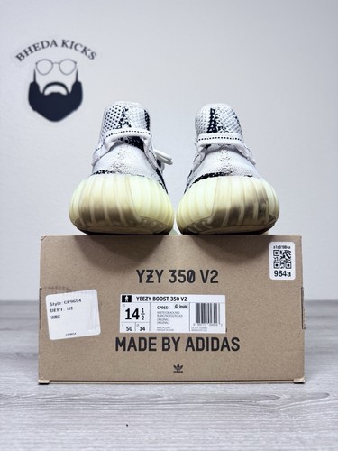 Größe 14,5 - Adidas Yeezy Boost 350 V2 Low Zebra CP9654 gebraucht original - Bild 13 von 20