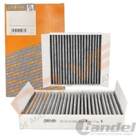 Dr!ve+ Innenraumfilter Aktivkohlefilter Passend FüR CitroËN C3 C4 DS3 DS5 DS DS