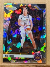 Kia Nurse #129 2024 Prizm WNBA Silver Cracked Ice Prizm Sparks W0143A