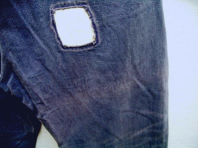 KAPITAL Repaired Distressed Patchwork Work Trouse… - image 2