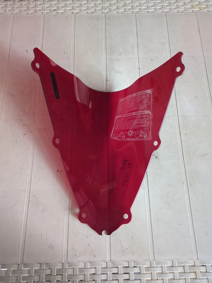 FABBRI Cupolino DOUBLE BUBBLE ROSSO Per YAMAHA YZF R1 1998 1999 - Immagine 2 di 2