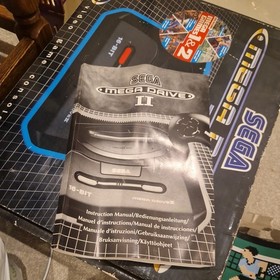 Sega Mega-CD II Games Console Boxed Complete (PAL) + Road Avenger/case/manual