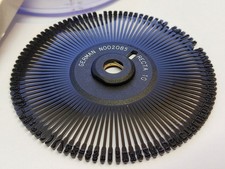 1x AEG OLYMPIA Typenrad Schrift N002085 Recta cubic 10 German Carrera II MD WP