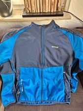 Regatta Sweatjacke Herren L Blau/Grau Acryl Rei&szlig;verschluss