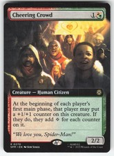Cheering Crowd (Extended Art) 270 MTG Marvel's Spider-Man NM