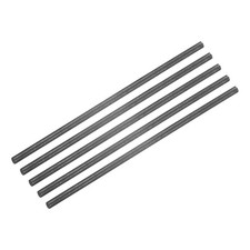 5Pcs 100x3mm Graphite Rod Graphite Stirring Rod Cylinder Stick Carbon Rod