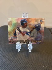 1998 Flair Showcase Garret Anderson Showstopper Row 0 /1000 Angels