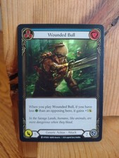 FLESH & BLOOD: Wounded Bull WTR202 Blue, Foil