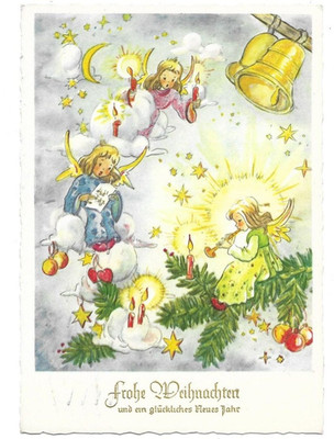 (19) CHRISTMAS -- ANGEL CHILDS