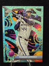 2025 Topps Chrome Cosmic Yordan Alvarez  Aqua Refractor /199