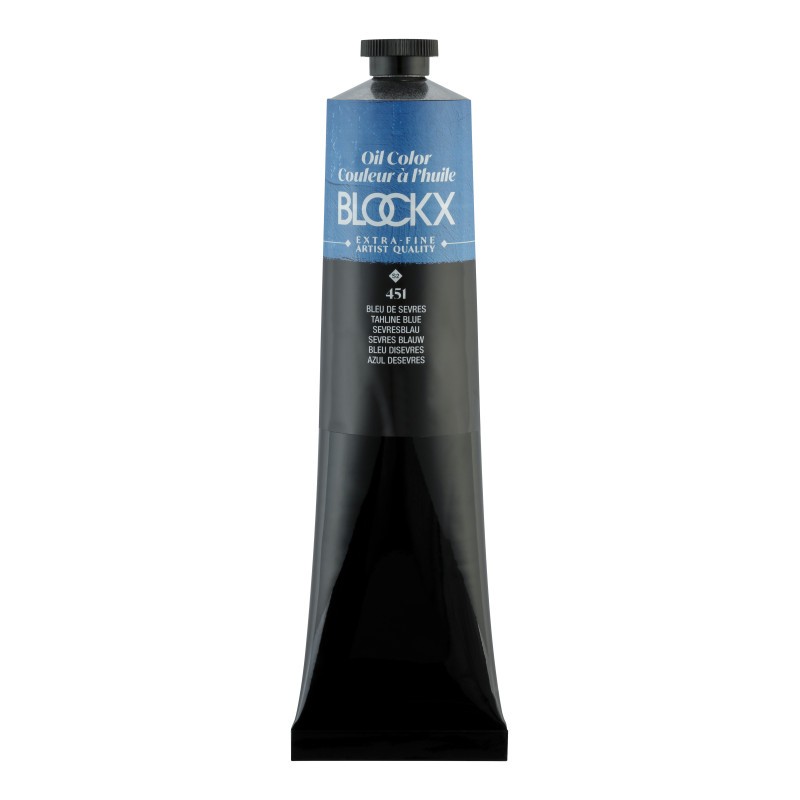 Bleu de Sèvres Blockx : créez des paysages marins vibrants avec cette huile extra-fine 200ml