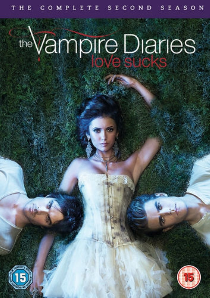 THE VAMPIRE DIARIES SERIES TWO SEASON 2 DVD (2011) FREE SHIPPING