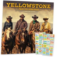 Yellowstone Bunkhouse Calendar 2026 - Deluxe 2026 Yellowstone Bunkhouse TV