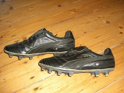 Puma King Finale Special FG Gr.44 1x getragen! K-Leder selten! schwarz 102316 01
