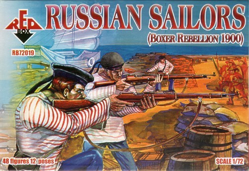 Red Box RB72019 - 1:72 Russian Sailors, Boxer Rebellion 1900 - New