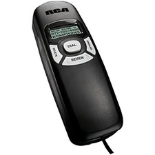 RCA 1104-1BKGA Slim-Line Corded Phone