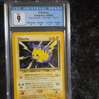 CGC 9 Pikachu Neo Genesis 70/111 Unlimited Edition 2000 English Pokemon