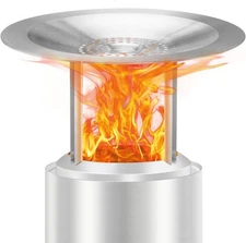 Heat Deflector for Solo Stove Mesa XL, Accessory for Mesa XL Fire Pit, with 3 De