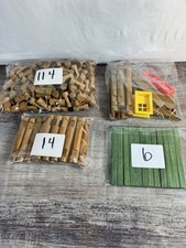 Lincoln Logs Lot Over 140 Pieces Vintage Various Pieces