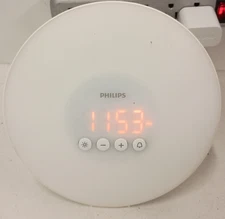 Philips HF3500 Wake-Up Light Alarm Clock – Sunrise Simulation Sleep Aid Lamp