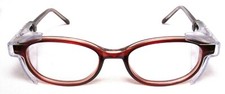 TITMUS TO Z87-24 Safety Eyeglass/Glasses Frames 51-18-145 Red